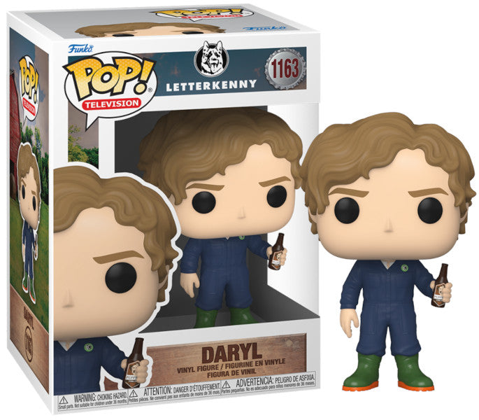 Pop Letterkenny Daryl Vinyl Figure Pop Letterkenny Daryl Vinyl Figure